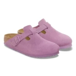 Birkenstock Boston Suede Leather Mauve 11 Birkenstock Boston Suede Leather Mauve -Birkenstock Shop 1030626 pair