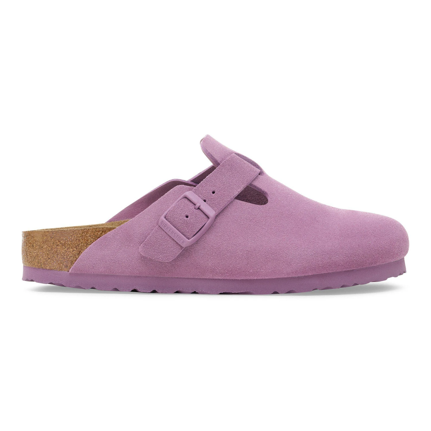 Birkenstock Boston Suede Leather Mauve 3 Birkenstock Boston Suede Leather Mauve - Image 3