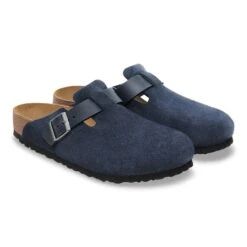 Birkenstock Boston Mixed Leather New Navy 9 Birkenstock Boston Mixed Leather New Navy -Birkenstock Shop 1030658 pair