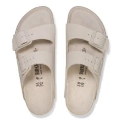 Birkenstock Arizona Nubuck Leather Oyster -Birkenstock Shop 1030660 top