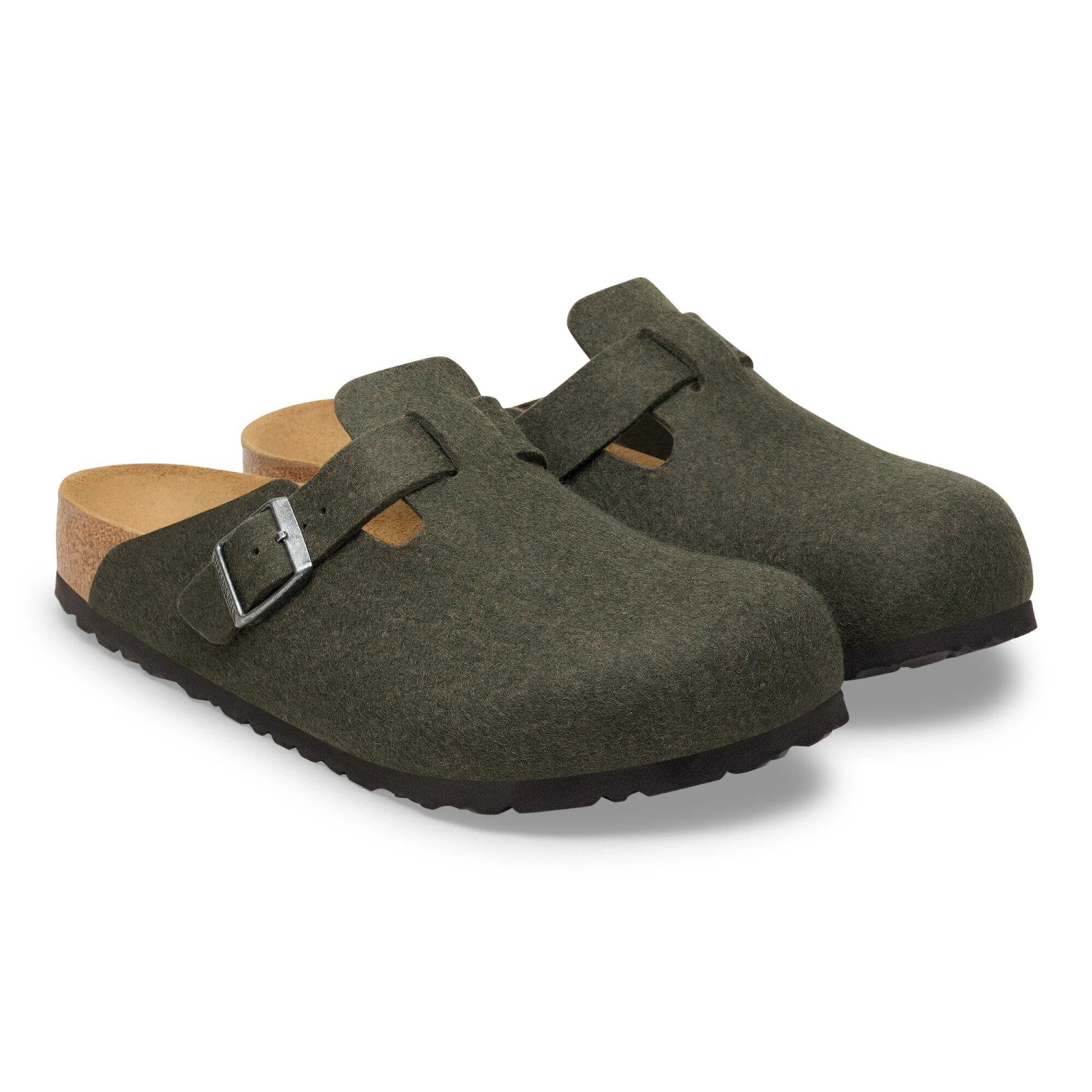 Birkenstock Boston Wool Felt Thyme 4 Birkenstock Boston Wool Felt Thyme - Image 4