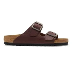 Birkenstock Arizona Wire Buckle Leather Vintage Wood Roast -Birkenstock Shop 1030702 side