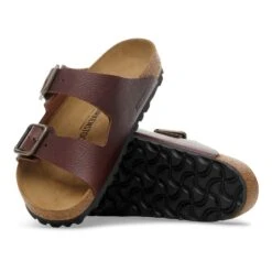Birkenstock Arizona Wire Buckle Leather Vintage Wood Roast -Birkenstock Shop 1030702 sole