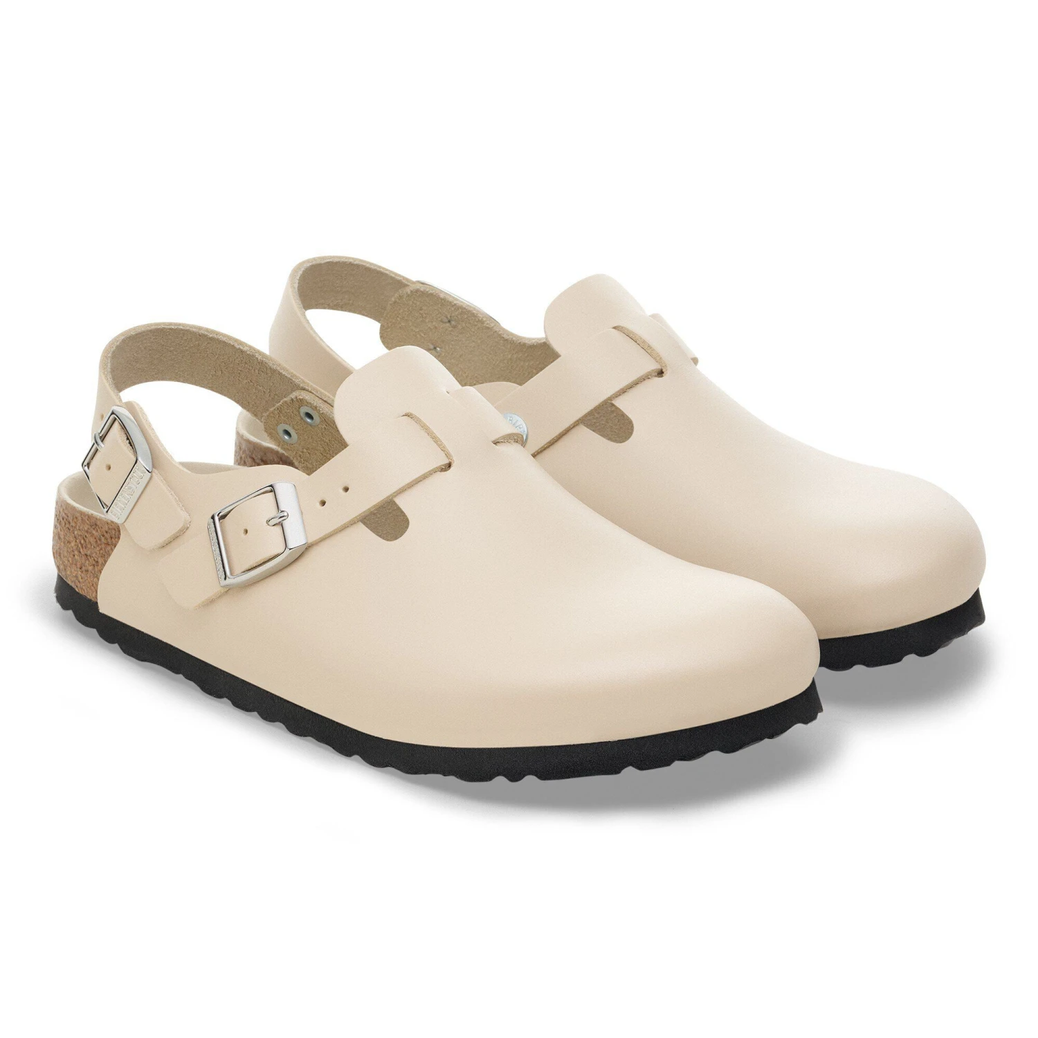 Birkenstock Tokio Leather Oyster Dressy Leather 4 Birkenstock Tokio Leather Oyster Dressy Leather - Image 4