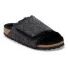 Birkenstock Solana Shearling Wool Felt Anthracite -Birkenstock Shop 1030823