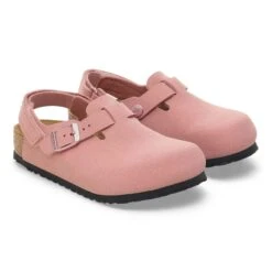 Birkenstock Tokio Kids Birkibuc Pink Clay -Birkenstock Shop 1030824 pair