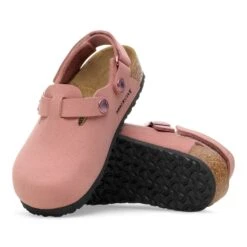 Birkenstock Tokio Kids Birkibuc Pink Clay -Birkenstock Shop 1030824 sole