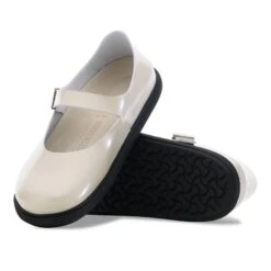 Birkenstock Mantova Droplet Buckle Natural Leather Patent High-Shine Oyster 11 Birkenstock Mantova Droplet Buckle Natural Leather Patent High-Shine Oyster -Birkenstock Shop 1030835 sole