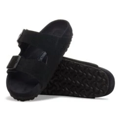 Birkenstock Arizona Suede Leather Black -Birkenstock Shop 1030843 sole