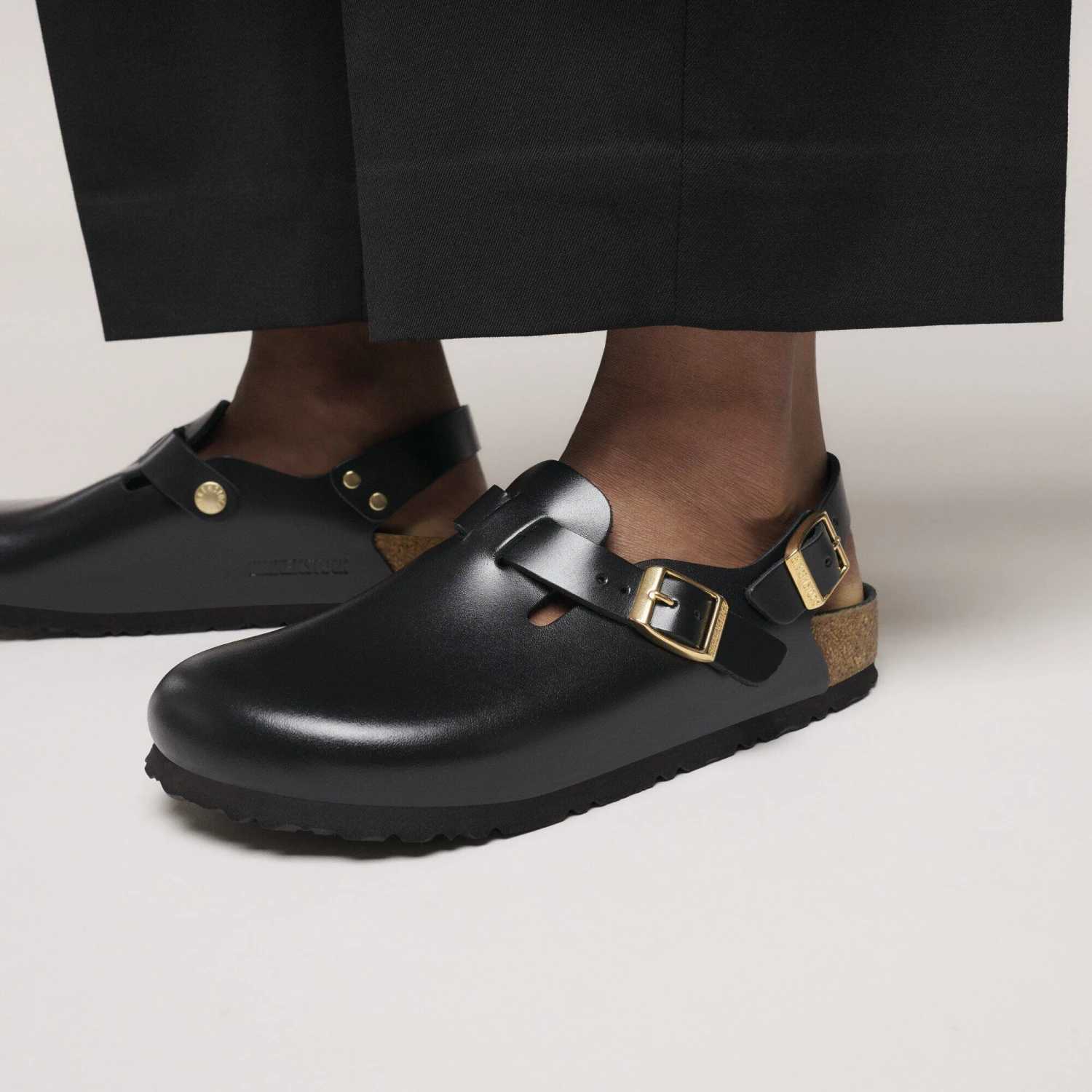 Birkenstock Tokio Leather Black Dressy Leather 6 Birkenstock Tokio Leather Black Dressy Leather - Image 6