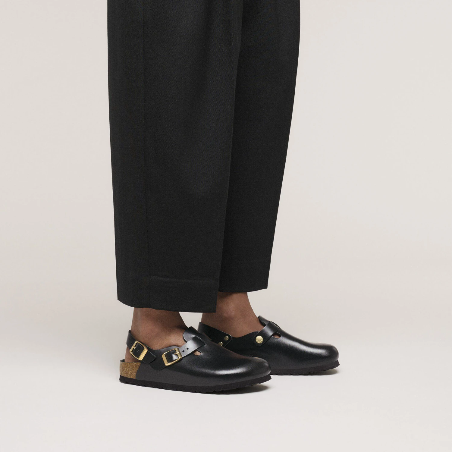 Birkenstock Tokio Leather Black Dressy Leather 7 Birkenstock Tokio Leather Black Dressy Leather - Image 7