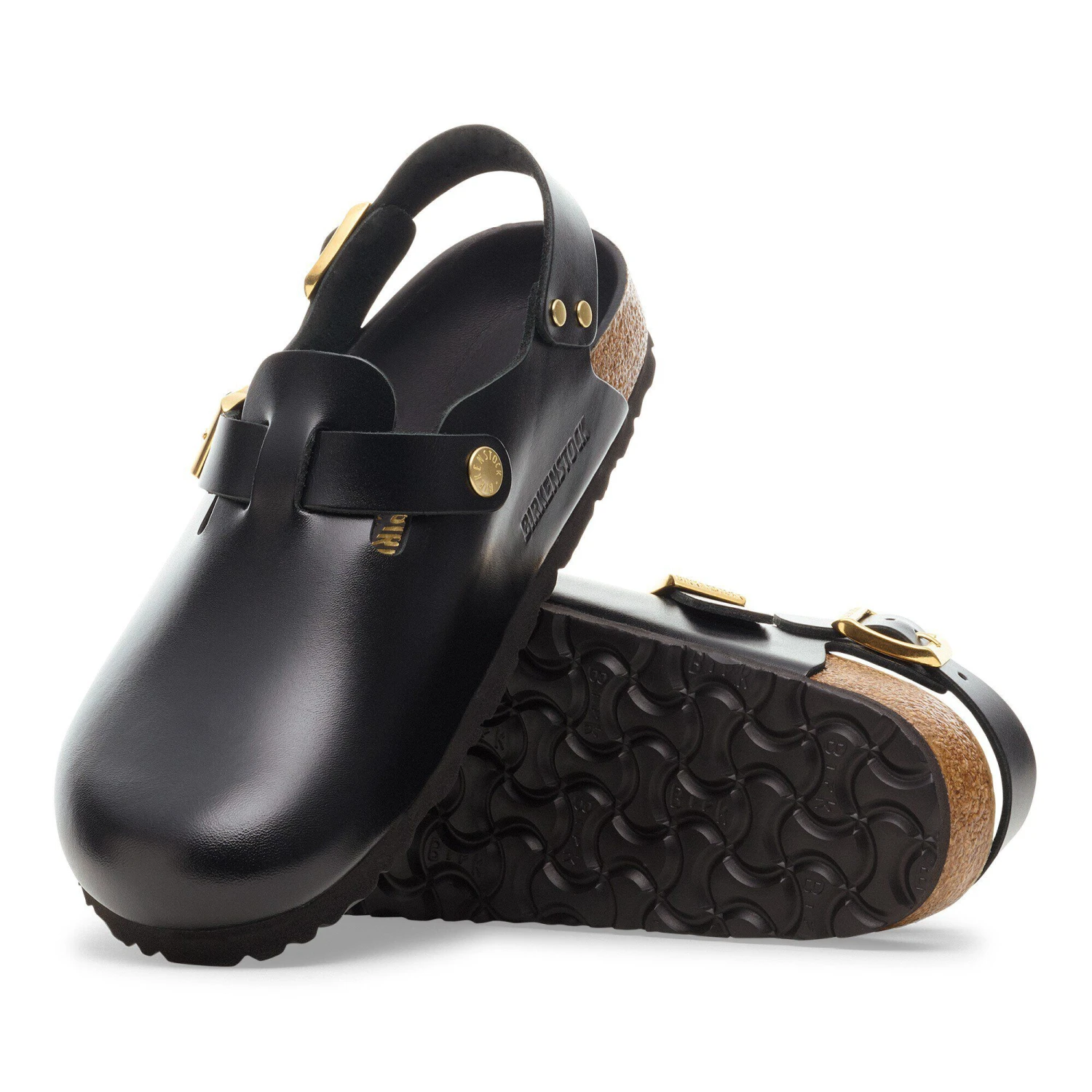 Birkenstock Tokio Leather Black Dressy Leather 5 Birkenstock Tokio Leather Black Dressy Leather - Image 5