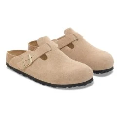 Birkenstock Boston Suede Leather Sandcastle -Birkenstock Shop 1030855 pair