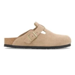 Birkenstock Boston Suede Leather Sandcastle -Birkenstock Shop 1030855 side