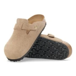 Birkenstock Boston Suede Leather Sandcastle -Birkenstock Shop 1030855 sole