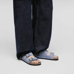 Birkenstock Arizona Soft Footbed Oiled Leather Elemental Blue 12 Birkenstock Arizona Soft Footbed Oiled Leather Elemental Blue -Birkenstock Shop 1030862 f look f