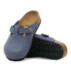 Birkenstock Boston Kids Birkibuc Navy -Birkenstock Shop 1030885 sole