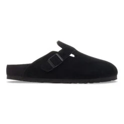 Birkenstock Boston Suede Leather Black 9 Birkenstock Boston Suede Leather Black -Birkenstock Shop 1030919 side