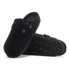 Birkenstock Boston Suede Leather Black 11 Birkenstock Boston Suede Leather Black -Birkenstock Shop 1030919 sole