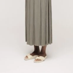 Birkenstock Madrid Big Buckle Pearl Natural Leather Patent High Shine Ecru -Birkenstock Shop 1030923 f look f