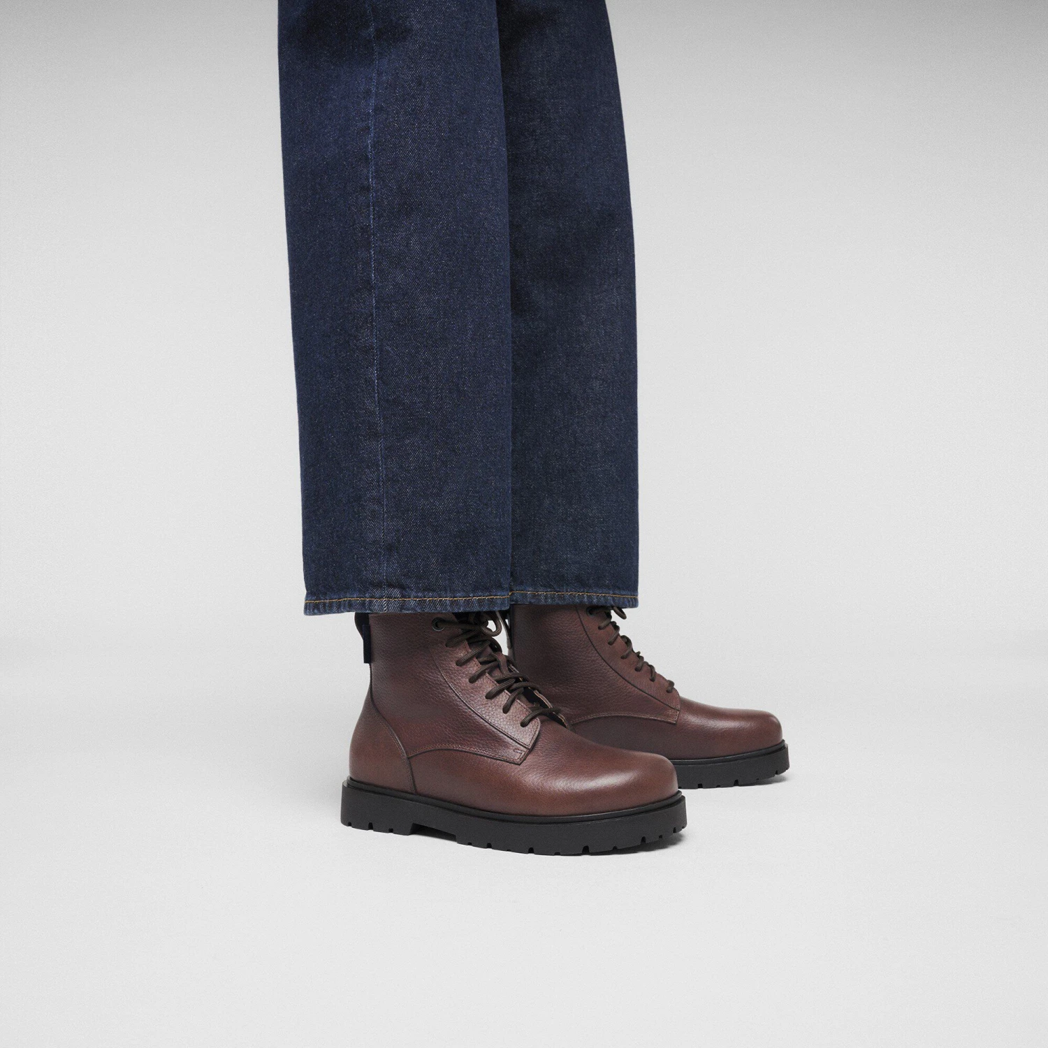 Birkenstock Highwood Lace Mid Men Waterproof Leather Chocolate 7 Birkenstock Highwood Lace Mid Men Waterproof Leather Chocolate - Image 7