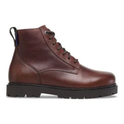 Birkenstock Highwood Lace Mid Men Waterproof Leather Chocolate 9 Birkenstock Highwood Lace Mid Men Waterproof Leather Chocolate -Birkenstock Shop 1030961 side