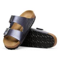 Birkenstock Arizona Birko-Flor Graceful Midnight Blue -Birkenstock Shop 1031131 sole
