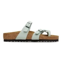 Birkenstock Mayari Nubuck Leather Pure Sage -Birkenstock Shop 1031170 side