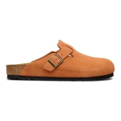 Birkenstock Boston Suede Leather Dark Rust -Birkenstock Shop 1031172 side