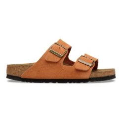 Birkenstock Arizona Suede Leather Dark Rust -Birkenstock Shop 1031174 side