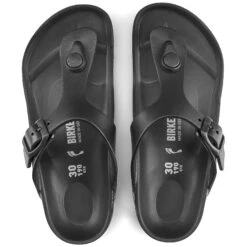 Birkenstock Gizeh Essentials Kids EVA Black -Birkenstock Shop 128423 top