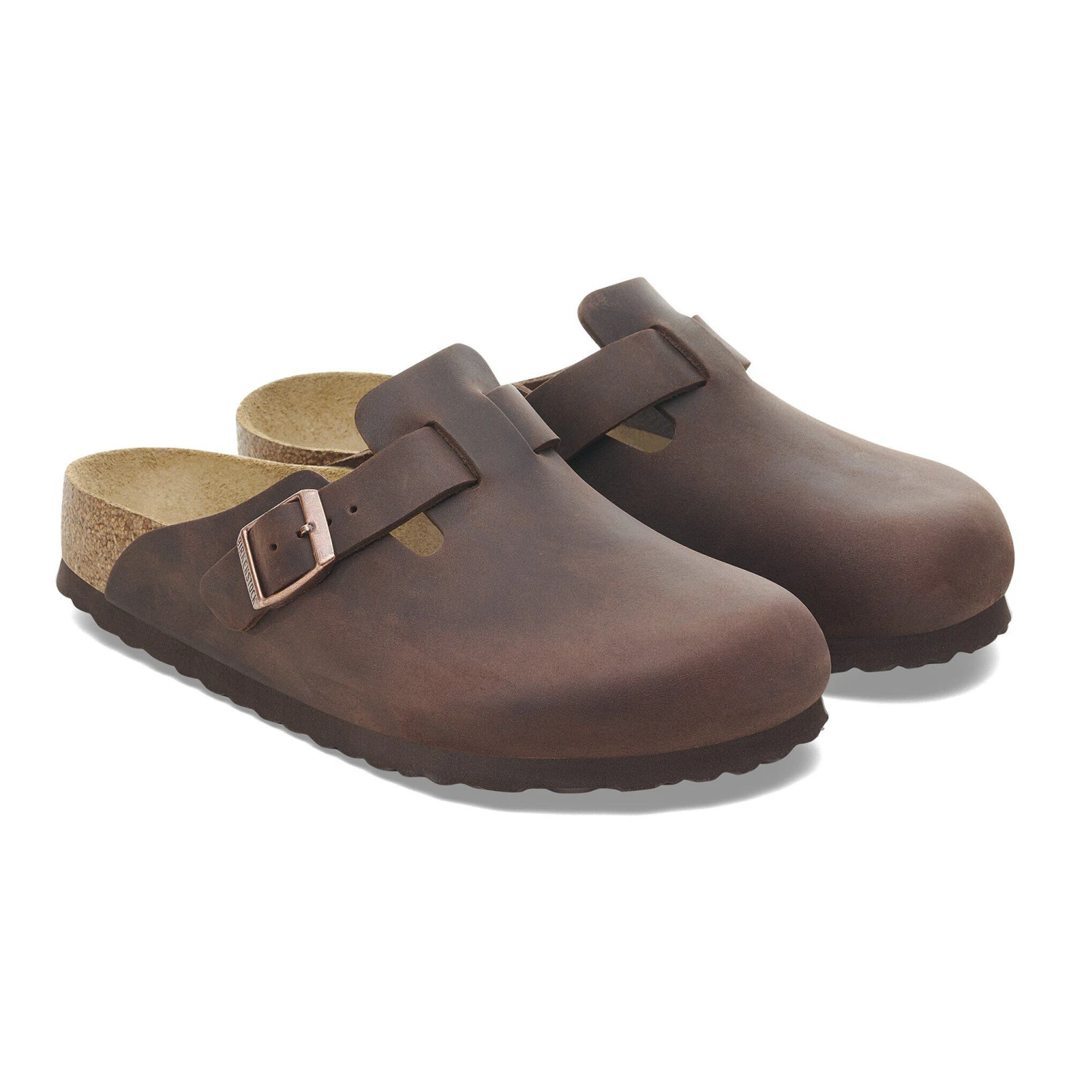 Birkenstock Boston Soft Footbed Oiled Leather Habana 5 Birkenstock Boston Soft Footbed Oiled Leather Habana - Image 5