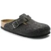 Birkenstock Boston Wool Felt Anthracite -Birkenstock Shop 160373