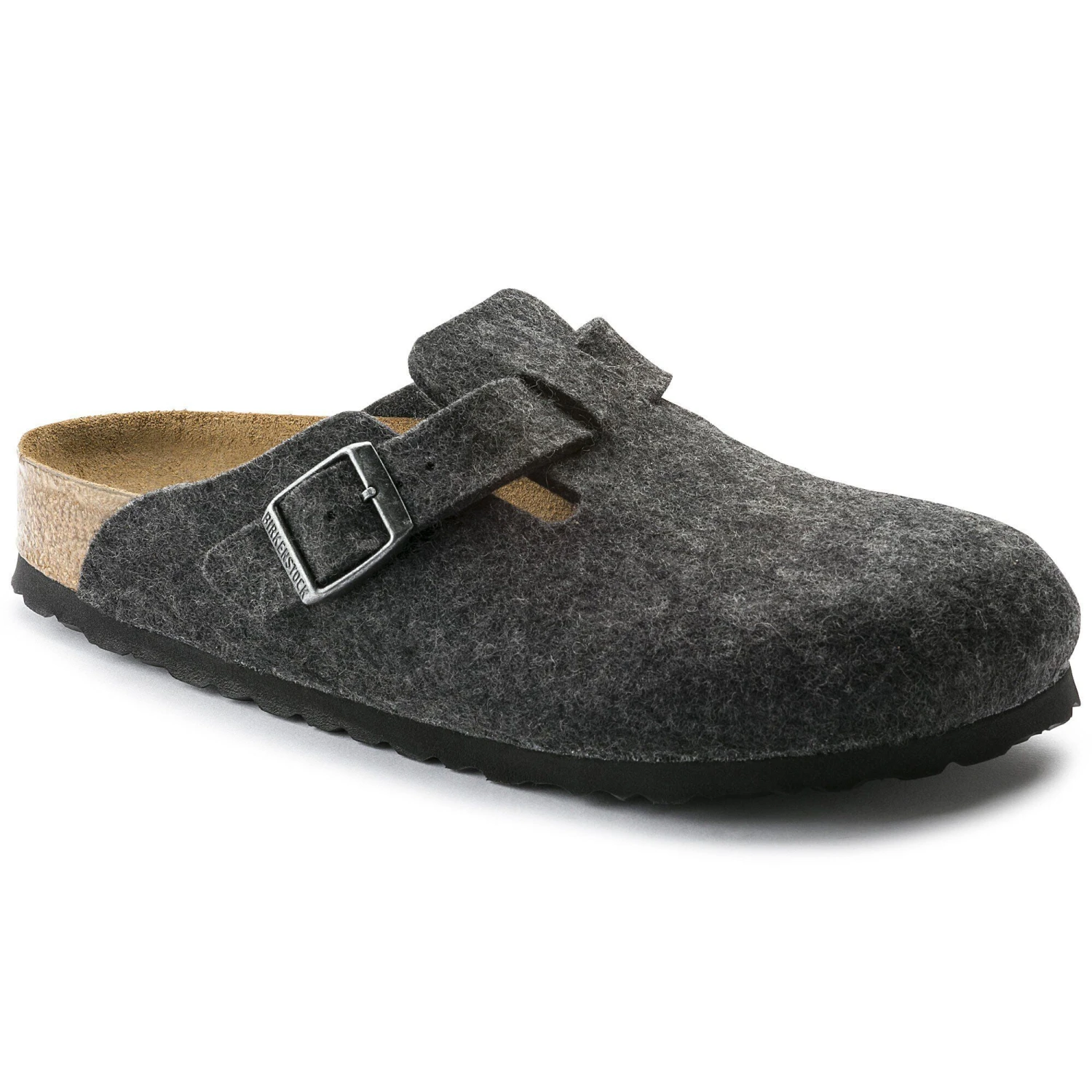 Birkenstock Boston Wool Felt Anthracite 1 Birkenstock Boston Wool Felt Anthracite