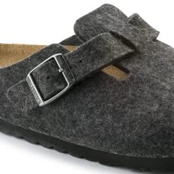 Birkenstock Boston Wool Felt Anthracite 12 Birkenstock Boston Wool Felt Anthracite -Birkenstock Shop 160373 detail 1