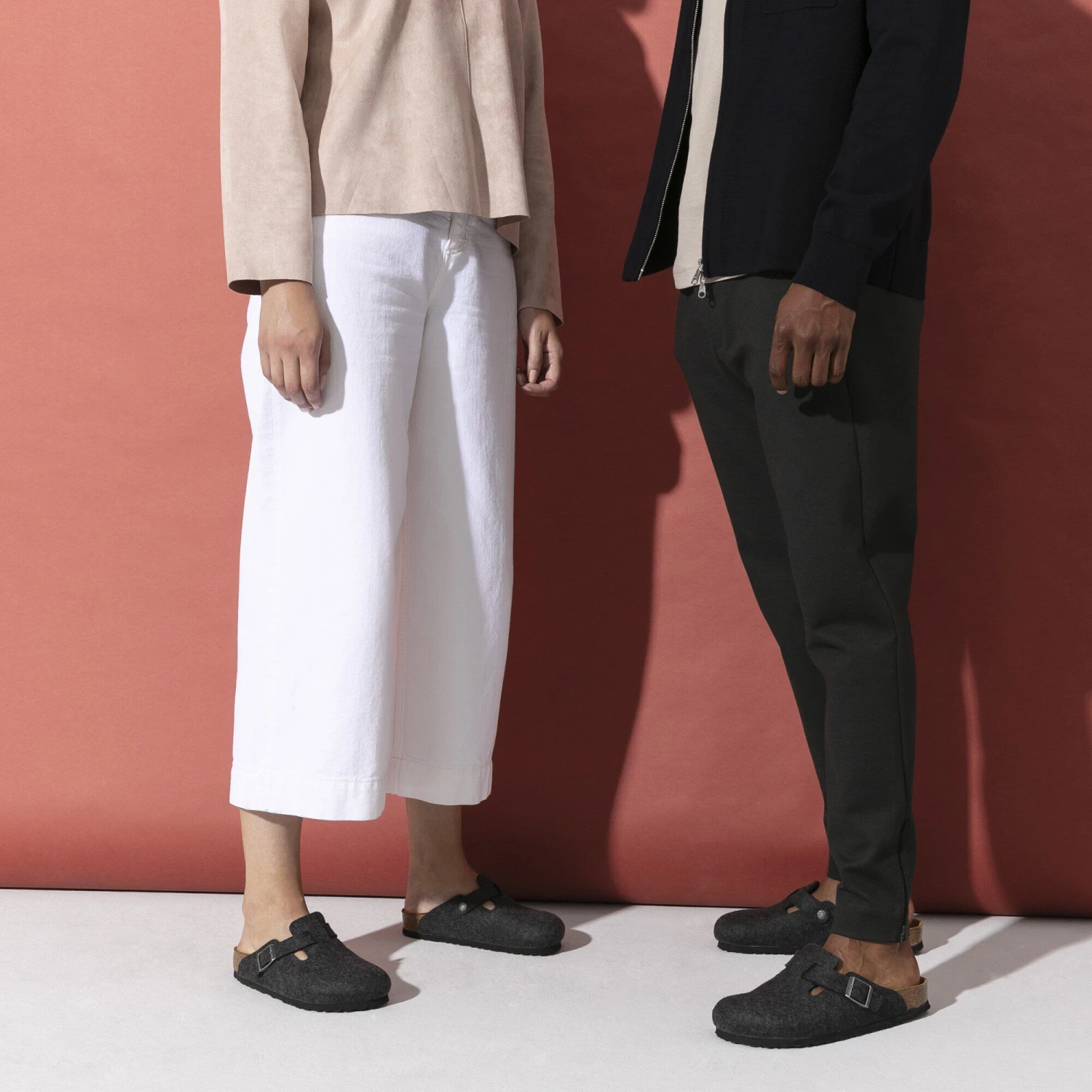 Birkenstock Boston Wool Felt Anthracite 7 Birkenstock Boston Wool Felt Anthracite - Image 7