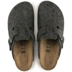 Birkenstock Boston Wool Felt Anthracite 10 Birkenstock Boston Wool Felt Anthracite -Birkenstock Shop 160373 top