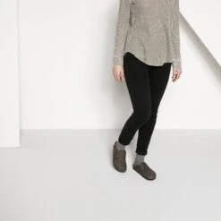 Birkenstock Boston Wool Felt Cacao -Birkenstock Shop 160583 f look f