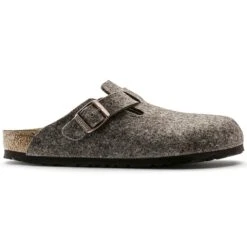 Birkenstock Boston Wool Felt Cacao -Birkenstock Shop 160583 side