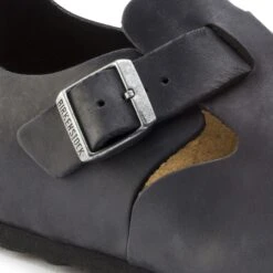 Birkenstock London Oiled Leather Black -Birkenstock Shop 166541 detail 1