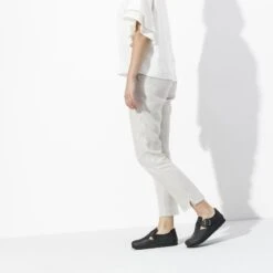 Birkenstock London Oiled Leather Black -Birkenstock Shop 166541 f look f