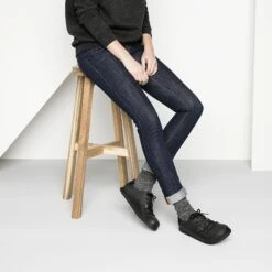 Birkenstock Montana Oiled Leather Black -Birkenstock Shop 199263 f look f