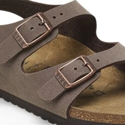 Birkenstock Roma Kids Birkibuc Mocha 23 Birkenstock Roma Kids Birkibuc Mocha -Birkenstock Shop 233071 detail 1