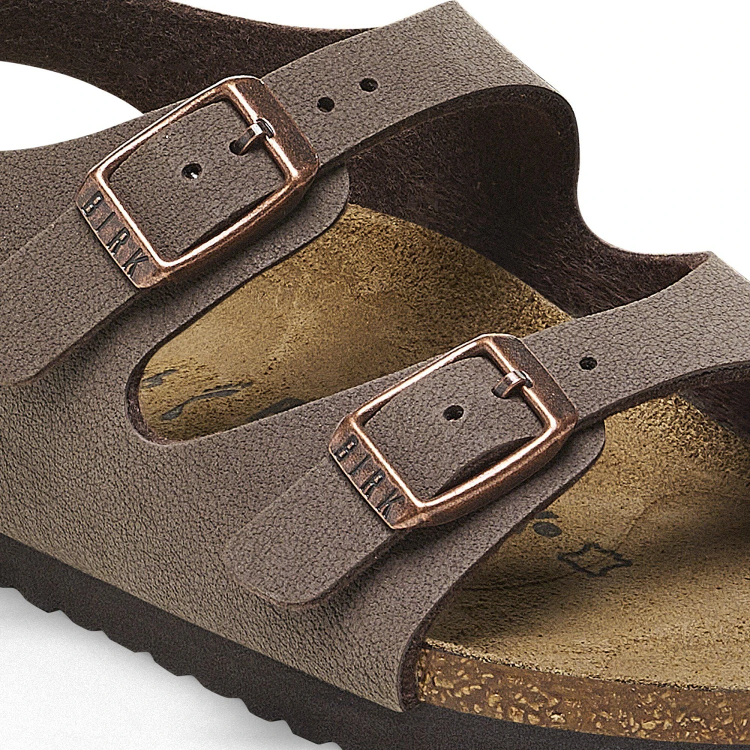Birkenstock Roma Kids Birkibuc Mocha 12 Birkenstock Roma Kids Birkibuc Mocha - Image 12