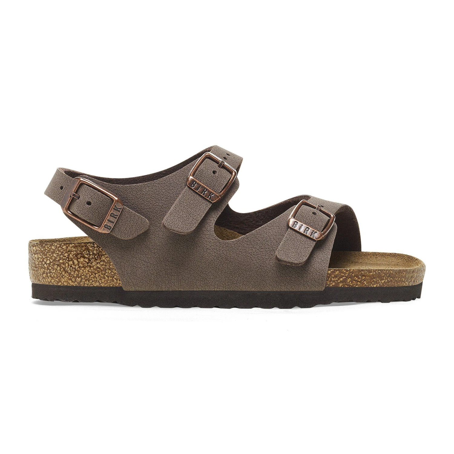 Birkenstock Roma Kids Birkibuc Mocha 6 Birkenstock Roma Kids Birkibuc Mocha - Image 6