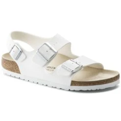 Birkenstock Milano Birko-Flor White