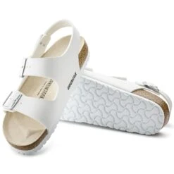 Birkenstock Milano Birko-Flor White 17 Birkenstock Milano Birko-Flor White -Birkenstock Shop 34733 sole