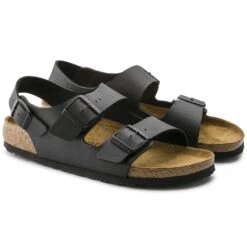 Birkenstock Milano Birko-Flor Black 17 Birkenstock Milano Birko-Flor Black -Birkenstock Shop 34793 pair