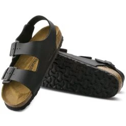 Birkenstock Milano Birko-Flor Black 13 Birkenstock Milano Birko-Flor Black -Birkenstock Shop 34793 sole