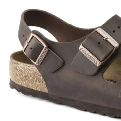 Birkenstock Milano Oiled Leather Habana -Birkenstock Shop 34871 detail 1